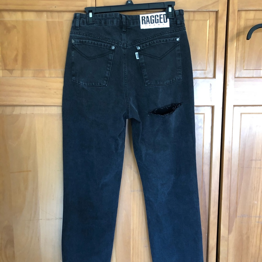 Ragged Black Jeans